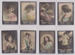Cigarette cards, Argentina, Malagrida, Actresses, 'M size, 31 different cards in two part sets,