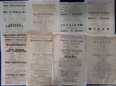 Entertainment, 30 playbills from London theatres dating from 1802-32 to comprise Covent Garden (16),