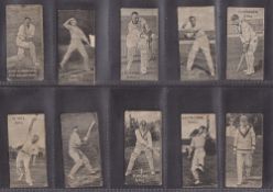 Trade cards, Australia, McNiven's, Cricketers ('Ask for McNiven's 1/2d Toffee Bars' backs) (37/40,