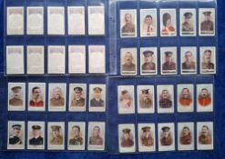 Cigarette cards, Gallaher Great War VC Heroes, 1st to 8th series complete (set 200 cards) (mostly