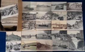 Postcards, a good mixed foreign selection of over 600 cards, with a collection of French