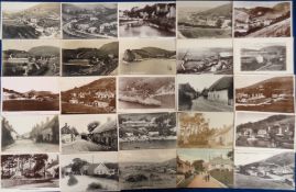 Postcards, Dorset, a detailed selection of 80+ cards of Lulworth Dorset and surrounding area, mainly