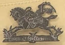 Cigarette cards (metal), United Kingdom Tobacco Co, Soldiers (3D shaped Metal, inscribed 'Greys'