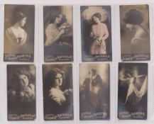Cigarette cards, Egypt, Stamelis Douras, Photo Series, mostly Beauties, 40 cards, 'M' size, plain