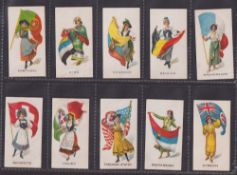 Cigarette cards, J. & F. Bell, Women of All Nations (Printed back) (set, 60 cards) (some with slight