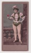 Cigarette card, Churchman's, Beauties, 'CHOAB', type card, ref. H21, picture no 37, 'Churchman's