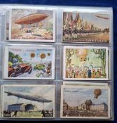 Trade cards, Aviation, over 240 cards, mainly Continental issues, part sets & odds from various