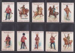 Cigarette cards, Faulkner's, Our Colonial Troops (Grenadier) (set, 90 cards) (gd)