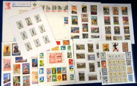 Trade & fund raising issues & stamps, Scouting, a Worldwide collection of poster stamps, pioneer