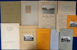 Ephemera, Sale Particulars, Berkshire, 12 items (1867-1953) to include St John's House