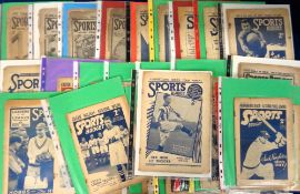 Magazines, a collection of 100+ magazines, 'Sports Budget' 36 issues 1920/30's covering most