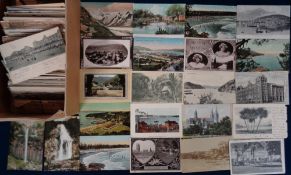 Postcards, Foreign Topographical, 380+ cards to include Australia, New Zealand, Belgium, Samoa,
