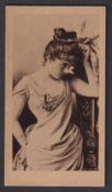 Cigarette card, Morris, Beauties, Collotype ('El Reys Cigars' back), type card, ref. H278, picture