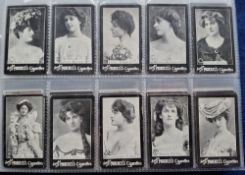 Cigarette cards, Morris, 14 sets; Actresses 1898, Animals at the Zoo blue backs, At London Zoo