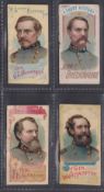 Cigarette cards, USA, Duke's, Histories of Generals (Booklets), four booklets, Gen. G. T.