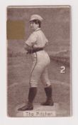 Cigarette card, USA, H. Mandelbaum, Girl Baseball Players, type card, no 2, The Pitcher (gd) (1)