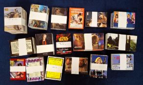 Trade cards, over 50 apparently complete (not all sets checked) mainly modern XL sized sets,