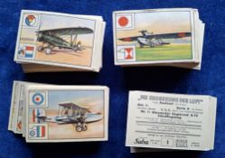 Cigarette cards, Germany, Saba Die Eroberung der Luft (Aviation) (set 216 cards) (gen gd a few