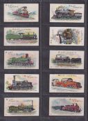 Cigarette cards, Wills Locomotives & Rolling Stock no ITC clause (set 50 cards plus 7 additional