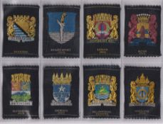 Tobacco silks, Turmac, Arms of Dutch Colonies, 'M' size (set, 18 silks) (vg)