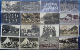 Postcards, Scouts, an RP selection of 20+ cards of Boy Scouts, with a few Guides and Boys Brigade.