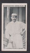 Cigarette card, Anon, Cricketers Series, type card, no 6 K.S. Ranjitsinhji, Sussex (gd) (1)