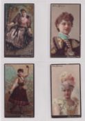 Cigarette cards, USA, Lorillard's, Actresses, 'X' size ref. N264 - Set 1 ('Red Cross' wording
