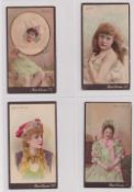 Cigarette cards, USA, Lorillard's, Actresses, 'X' size ref. N264 - Set 2 ('Red Cross' wording