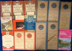 Maps, 60+maps of the UK (1920s to 1960s), mostly Ordnance Survey and Bartholomew's, many linen