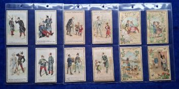 Trade cards, approx. 110 cards mainly Continental selection (mostly French language) including