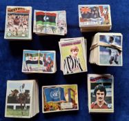 Trade cards, mixture in shoebox, over 650 cards in part sets and duplicates, Daily Mirror Stick with