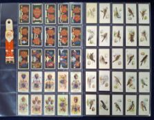 Cigarette cards, Lambert & Butler, 7 sets; Arms of Kings & Queens, Birds & Eggs (no.1 poor/fair),