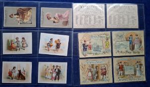 Trade cards, over 60 cards mainly Continental selection including Huntley & Palmers Shakespearean