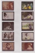 Cigarette cards, Egypt, E.D. Protopapas & Co, Actresses & Beauties, a collection of 72