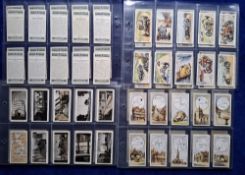 Cigarette cards, Ogden's, 6 sets; Motor Races 1931, By the Roadside, Whaling, Smugglers & Smuggling,