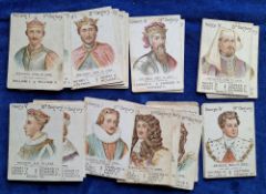 Trade cards, Mazawattee Kings & Queens (set 39 cards) (fair a few gd)