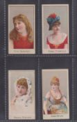 Cigarette cards, Canada, D. Ritchie & Co, Actresses ('Our Production' back), four cards, Lulu