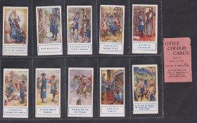 Trade cards, Faith Press, Girl Guides (L.C.C. II, 1-10), (Little Colour Cards, Set 2) (set, 10 cards