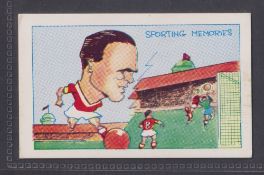 Trade cards, Clevedon Confectionery Sporting Memories, type card no. 16 Ferenc Puskas Football,