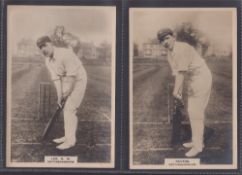 Cigarette cards, Phillips, Cricketers (Premium issue), four cards, all Nottinghamshire, nos 62C