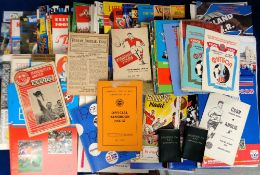 Football programmes, a collection of approx. 130 programmes, handbooks etc, 1940's onwards including