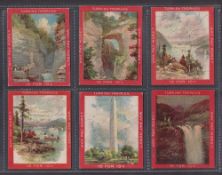 Cigarette cards, USA, ATC, Jigsaw Puzzles, 'L' size, General Views & Scenes, all portrait style,