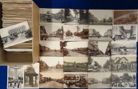 Postcards, a mixed collection of over 600 cards, with over 50 UK topographical (mainly North of