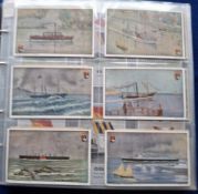 Trade cards, Shipping, over 300 cards, mainly Continental issues, part sets & odds from various