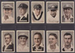Trade cards, Australia, Allen's, Cricketers (Flesh tinted, frame back) (set, 36 cards plus variation