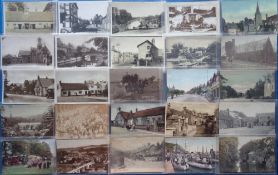 Postcards, a mixed UK topographical selection of approx. 50 cards, inc. RPs of Kirkby Malzeard,