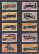 Trade cards, Amalgamated Press, Modern Motor Cars (set, 32 cards) (some with foxing & slight
