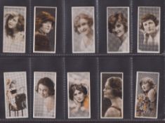 Cigarette cards, ITC (Canada), Famous English Actresses (set, 50 cards) (gd)