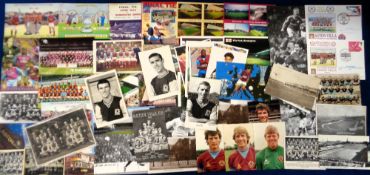 Aston Villa FC, a collection of 50+ items, mostly postcards, a few early examples but mostly 1960'