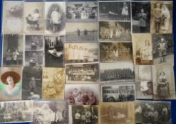 Photographs and Postcards, approx. 300 images to include children with toys, children with prams,